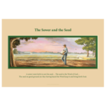 Sower and the Seed Print, LG, 18"X12" (45.72 cm) X (30.48 cm) 